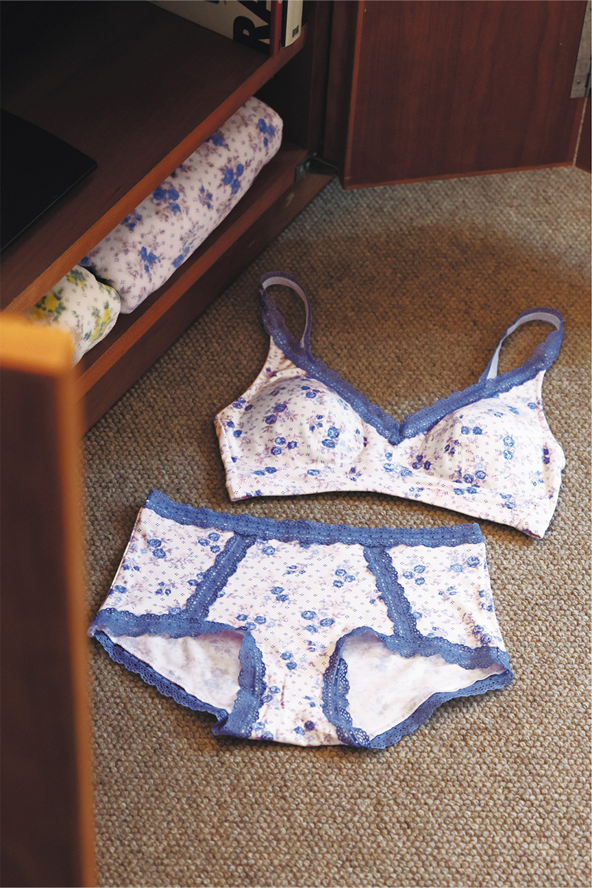 KIDBLUE★ブラジャー&ショーツ　セット KID BLUE ブラジャー キッドブルー -フローレンスPT -脇高
